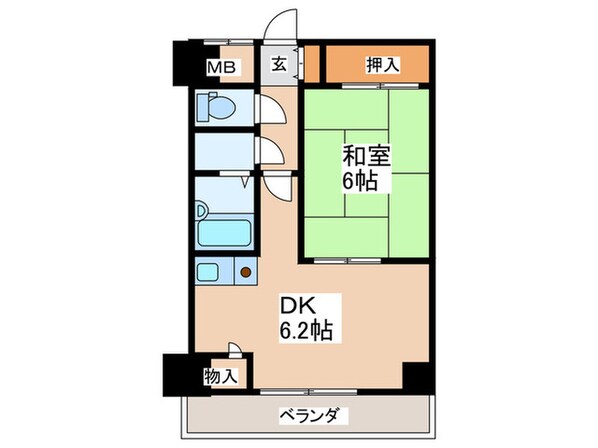 ますみ荘の物件間取画像